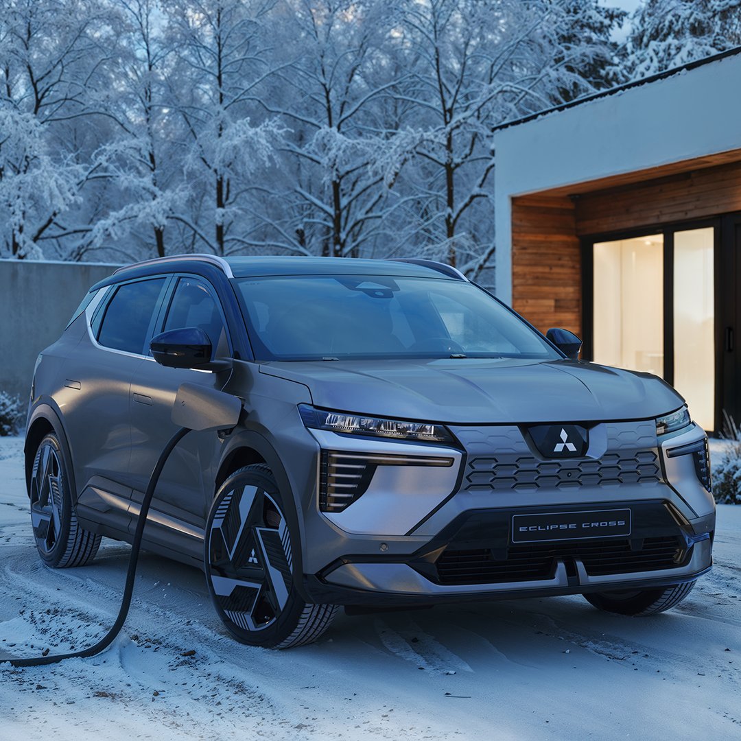 Nové Mitsubishi Eclipse Cross BEV - předehřev interiéru